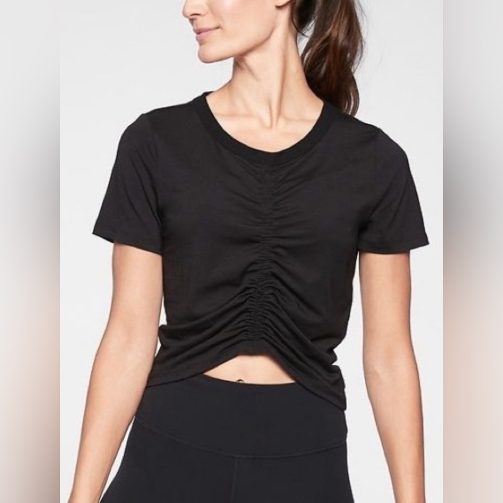 Athleta Encore Front Cinche Tee
